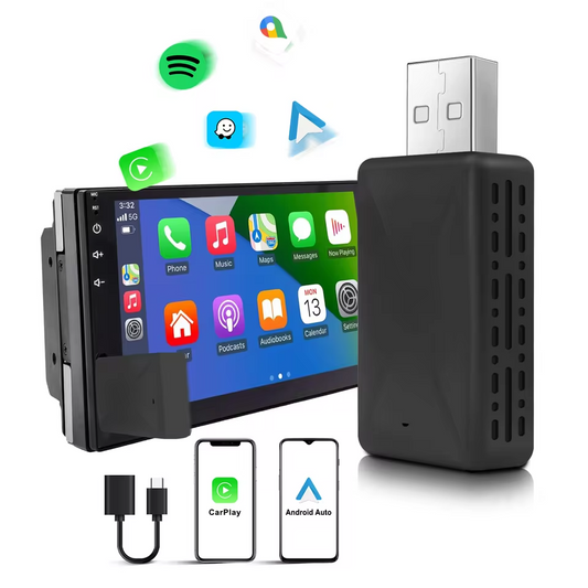 Wireless carplay/android auto USB-A adapter